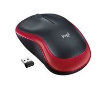 Купить - мышку для ноутбука  Мышь Logitech M185 WL (910-002240) Red