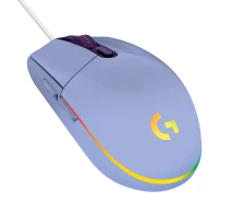 Купить - мышку для ноутбука  Мышь игровая Logitech G102 Lightsync Lilac (910-005854)