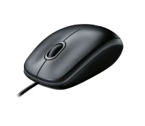 Купить - мышку для ноутбука  Мышь Logitech B100 USB (910-003357) Black