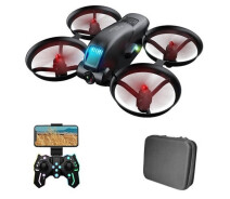 Купить - квадрокоптер  Квадрокоптер Kfplan KF615 – мини-дрон с 4K и HD камерами, FPV, барометр, до 15 минут в кейсе