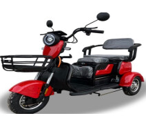 Купить - электроскутеры  Электроскутер Трицикл Двухместный iBike X3 (500W, 48V, 15Ah)