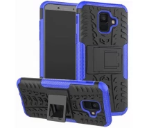 Купить - чехол для смартфона  Чехол-накладка TOTO Dazzle Kickstand 2 in 1 Case Samsung Galaxy A6+ 2018 Blue
