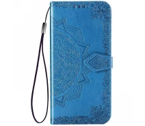 Купить - чехол для смартфона  Кожаный чехол (книжка) Art Case с визитницей для Oppo A33 Синий (111154384)