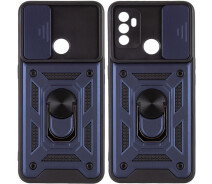 Купить - чехол для смартфона  Ударопрочный чехол Camshield Serge Ring for Magnet для Oppo A33 Синий (182948)