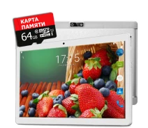 Купить - планшет  Планшет - телефон Hoozo X1001 Lite Full HD 32Gb LTE Silver + Карта памяти 64GB