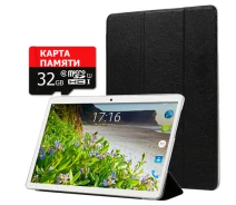 Купить - планшет  Планшет - телефон Hoozo X1001 Full HD 32Gb LTE Silver + Чехол-книжка + Карта памяти 32GB  