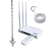 Купить - 3G/4G модем  Стационарный 4G/3G wifi комплект  + антенна Стрела (Lifecell, Vodafone, Киевстар)