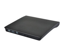 Купить - оптический привод  Внешний оптический привод U&P WAZ-DC1 DVD-RW USB 3.0 Black (WAZ-DC1-BK)