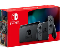 Купить - игровую консоль  Портативная игровая консоль Nintendo Switch V2 (HAC-001-01) with Gray Joy Con [41782]