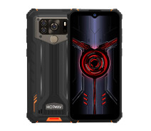 Купить - смартфон и мобильный телефон  Смартфон Hotwav W10 Pro 6/64 Gb black orange IP69K, 6.53", Helio P22, 3G, 4G, NFC