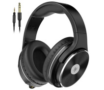Купить - наушники  Накладные студийные HIFI наушники OneOdio Studio Wireless black со сложной конструкцией Проводные профессиональные наушники c микрофоном