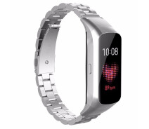 Купить - аксессуар к смарт-чсасам  Ремешок Steel Strap для Samsung Galaxy Fit R370 Silver