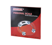 Купить - напольные весы  Весы напольные MATARIX MX-451A 180кг (Кругли)