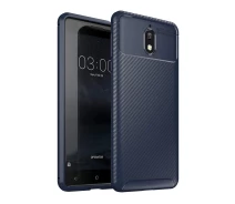 Купить - чехол для смартфона  Чехол Carbon Case Nokia 3.1 Синий