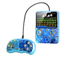 Купить - игровую консоль  Портативная игровая ретро приставка консоль G6 Game Box + Power Bank 5000mAh 500 игр Blue