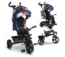Купить - велосипед и аксессуар  Велосипед трехколесный Lionelo Haari Blue navy