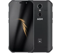 Купить - смартфон и мобильный телефон  AGM A9 4/64Gb Black + JBL headset