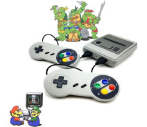 Купить - игровую консоль  Игровая приставка Super Console Homi Mini 620 ретро консоль 8-16 битных игр