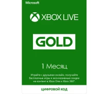 Купить - игру для приставки и ПК  Xbox Live Gold - 1 месяц (Xbox 360/One) подписка для всех регионов и стран