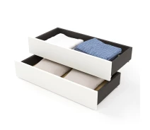 Купить - кровать  Ящики выдвижные 2 штуки Эверест для Кровати Соната-800 (к-кт) венге темный + белый (EVR-2118)