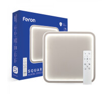 Купить - светильник потолочный  Светодиодный светильник Feron AL6080 SQUARE 70W