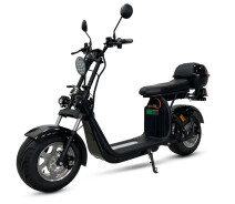 Купить - электроскутеры  Электроскутер Atlas Forester Black 2500W 60V24Ah