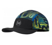 Купить - женскую кепку  Кепка Buff RUN CAP r-effect logo multi Синий-Желтый
