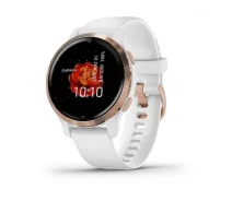 Купить - смарт-часы  Смарт-часы Garmin Venu 2S Rose Gold Bezel with White Case and Silicone Band (010-02429-13) (NW11392)
