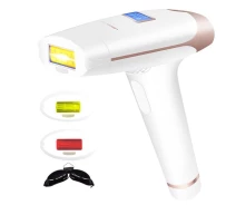 Купить - фотоэпилятор  IPL фотоэпилятор с LED экраном 3 в 1 (эпиляция-омоложение кожи-сужение пор) LESCOLTON T009i Золотой