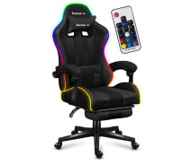 Купить - офисное кресло  Компьютерное кресло Huzaro Force 4.7 RGB Black ткань