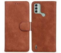 Купить - чехол для смартфона  Чехол-книга Deexe Classic Series для Nokia C31 - Brown