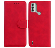 Купить - чехол для смартфона  Чехол-книга Deexe Classic Series для Nokia C31 - Red