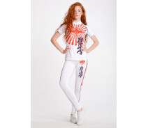 Купить - компрессионную футболку  Футболка компрессионная BERSERK SPORT Kyokushin white, S