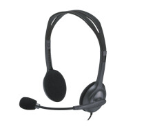 Купить - наушники  Наушники Logitech H110 Stereo Headset with 2*3pin jacks (981-000271)
