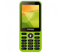 Купить - смартфон и мобильный телефон  Мобильный телефон sigma mobile x-style 31 power green