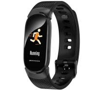 Купить - фитнес-браслет  Фитнес-браслет Lemfo QW16 Black