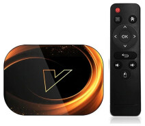 Купить - приставку Smart TV  Смарт-ТВ VONTAR X3 4/64Gb Voice Control Black