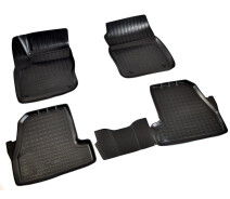 Купить -  3D Коврики Ford Focus 3 (2015) полиуритановые коврики Форд Фокус 3 4шт NPA11-C22-183