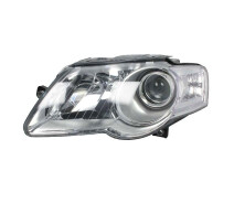 Купить -  Левая передняя фара Volkswagen Passat B6 2005-2010 H7/H4 по авт. регул. 441-11A7L-LDEM1
