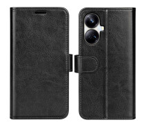 Купить - чехол для смартфона  Чехол-книга Deexe Wallet Style для Realme 10 Pro+ - Black