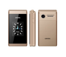 Купить - смартфон и мобильный телефон  Мобильный телефон Uniwa X28 gold, 2.8", MT6261D, 2G