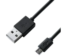 Купить - адаптер и кабель  Дата кабель USB 2.0 AM to Micro 5P 1.0m Black Grand-X (PM01S)