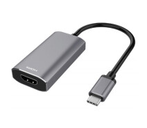 Купить - адаптер и кабель  Переходник USB-C to HDMI 2.1, 0.21m, space grey 2E (2E-W1409)