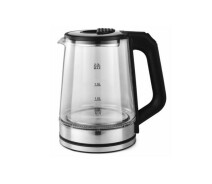 Купить - электрочайник  Чайник электрический Besser Glass 10367 из прочного жаропрочного стекла 1.8л 1800W Черный (10367М)