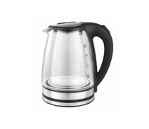 Купить - электрочайник  Стеклянный электрический чайник Glass Besser 10368 1.8л 1800W Черный (10368М)