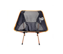 Купить - складную мебель  Кемпинговое кресло BaseCamp Compact, 50x58x56 см Черный-Оранжевый