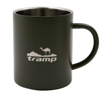 Купить - туристическую посуду  Термокружка Tramp 400 мл оливковая (UTRC-010-olive)