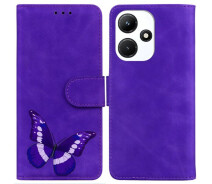 Купить - чехол для смартфона  Чехол-книжка Deexe Butterfly Pattern для Infinix Hot 30i - Purple