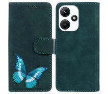 Купить - чехол для смартфона  Чехол-книжка Deexe Butterfly Pattern для Infinix Hot 30i - Green