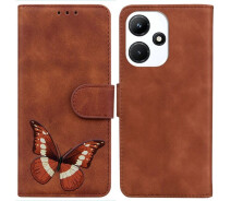 Купить - чехол для смартфона  Чехол-книжка Deexe Butterfly Pattern для Infinix Hot 30i - Brown